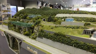 動く模型は見ていて飽きない