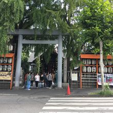 神社の外観