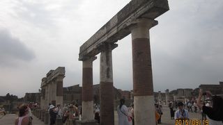 ポンペイの中心地