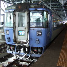 旭川駅の特急大雪