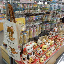 レストハウス内（リラックマ売り場）