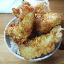ひとくち鶏天丼