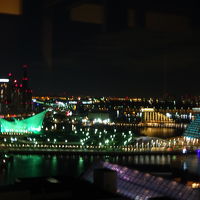 最上階の和洋室からの夜景