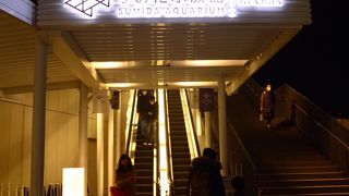 東京にあっては沢山のお魚を見ることが出来る水族館です。