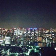 46階からの夜景