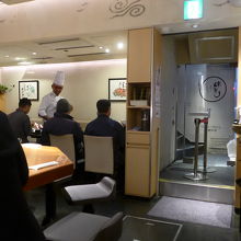 入り口付近です