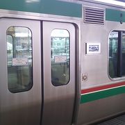 郡山～会津若松間ではＥ７２１系という車両で走る列車が多いです