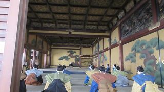 歴史的な場所にわくわく