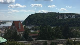 市場の近くです