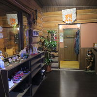 リニューアルした入口