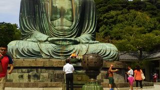 大きな大仏でした