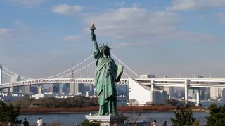 お台場海浜公園の自由の女神