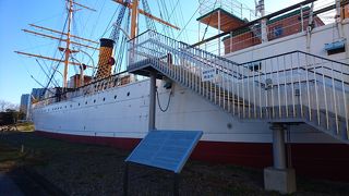 明治天皇も乗船されています