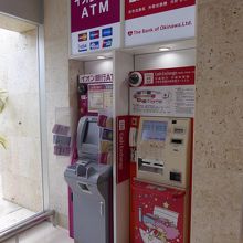 ATMはイオン銀行とセブン銀行