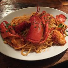 オマール海老のスパゲッティ