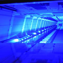 東京スカイツリーのエレベーター内景色