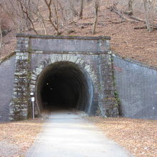 6号トンネル（546m）長いです