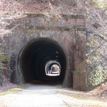 4号トンネル（100m）その先に3号トンネル（78ｍ）