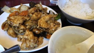 鶏肉の黒胡椒炒め