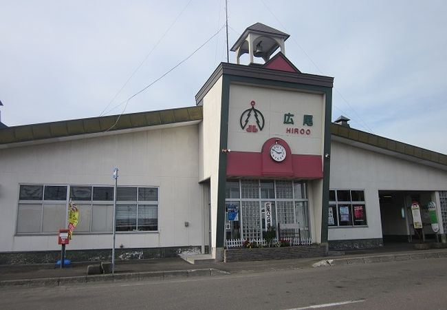 旧広尾駅舎を整備して造られた記念館です