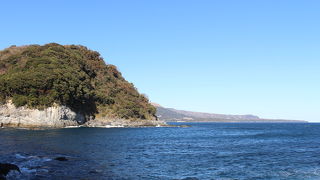 穴切海岸 遊歩道