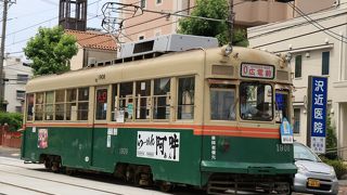 市内を縦横無尽に走っている