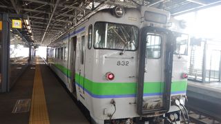 天塩弥生駅駅を目指して