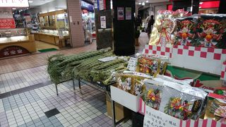 大きな縄飾りに吃驚