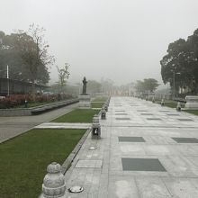 敷地が結構広いです