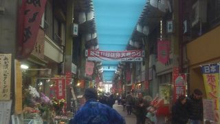 昔ながらの商店街