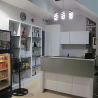 １階のフロントはシンプル