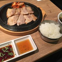 塩風味サムギョプサル