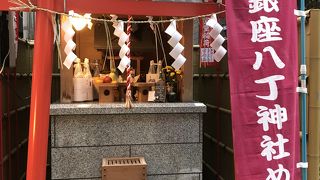 銀座八丁神社めぐりの対象