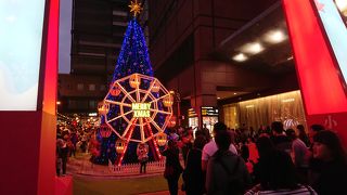 12月はクリスマスイルミネーション