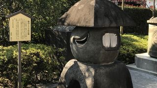 淡島堂の敷地内