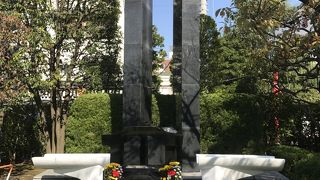 淡島堂の敷地内