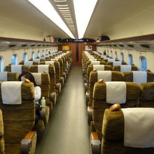 さくら558号車内