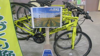 クロスバイクやロードバイクのレンタルも開始になりました