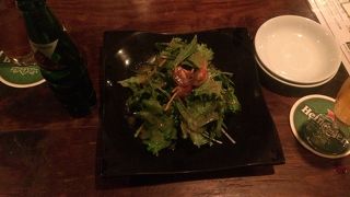 こじんまりとしたジャズバー