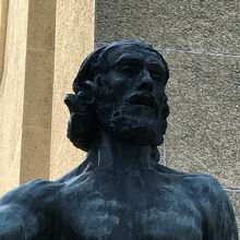 ロダンの作品　洗礼者ヨハネ