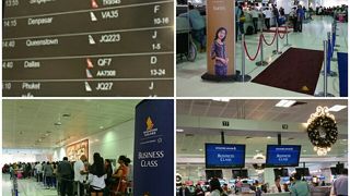 空港内も楽しめました