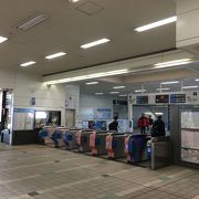 懐かしい駅です