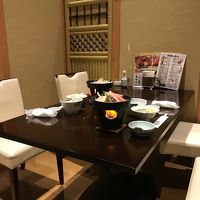 セットメニュー＋バイキングの夕食です