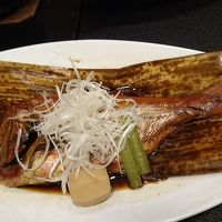 金目鯛の煮付け。写真がいまいちで申し訳ないです。