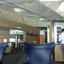 スペースは広々