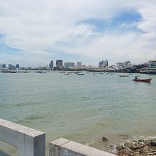 海風が気持ちいい