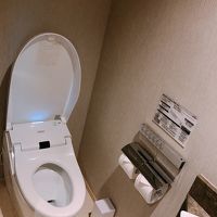 トイレ。独立した作り。トイレ内に手洗い場有。