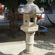 燈籠がありました