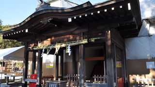 改修工事中でした