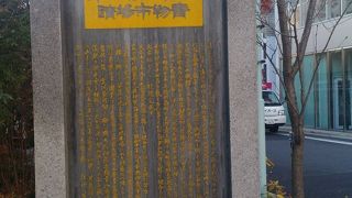 昔の野菜売り場の跡